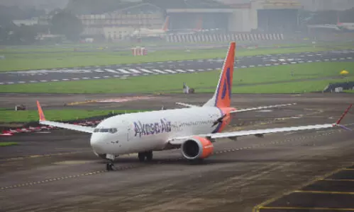 Cargo vehicle hit wing of stationary Akasa Air aircraft at Mumbai airport