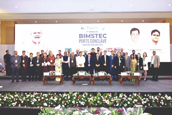 Sarbananda Sonowal inaugurates 2nd edition of BIMSTEC Ports Conclave at Vishakhapatnam Sarbananda Sonowal inaugurates 2nd edition of BIMSTEC Ports Conclave at Vishakhapatnam