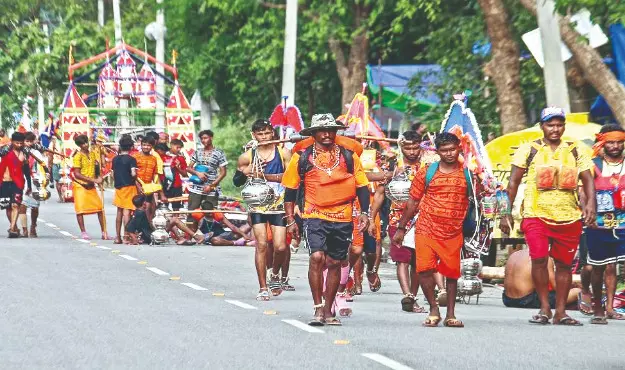 Kanwar Yatra: ‘Sanatani’ stickers, QR codes spark row Kanwar Yatra: ‘Sanatani’ stickers, QR codes spark row
