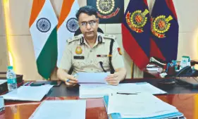 Sagar Preet Hooda assumes office as new Chandigarh DGP Sagar Preet Hooda assumes office as new Chandigarh DGP