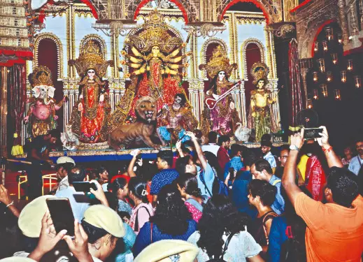 Kolkata Police junks BJP’s curb claim on Puja celebrations Kolkata Police junks BJP’s curb claim on Puja celebrations
