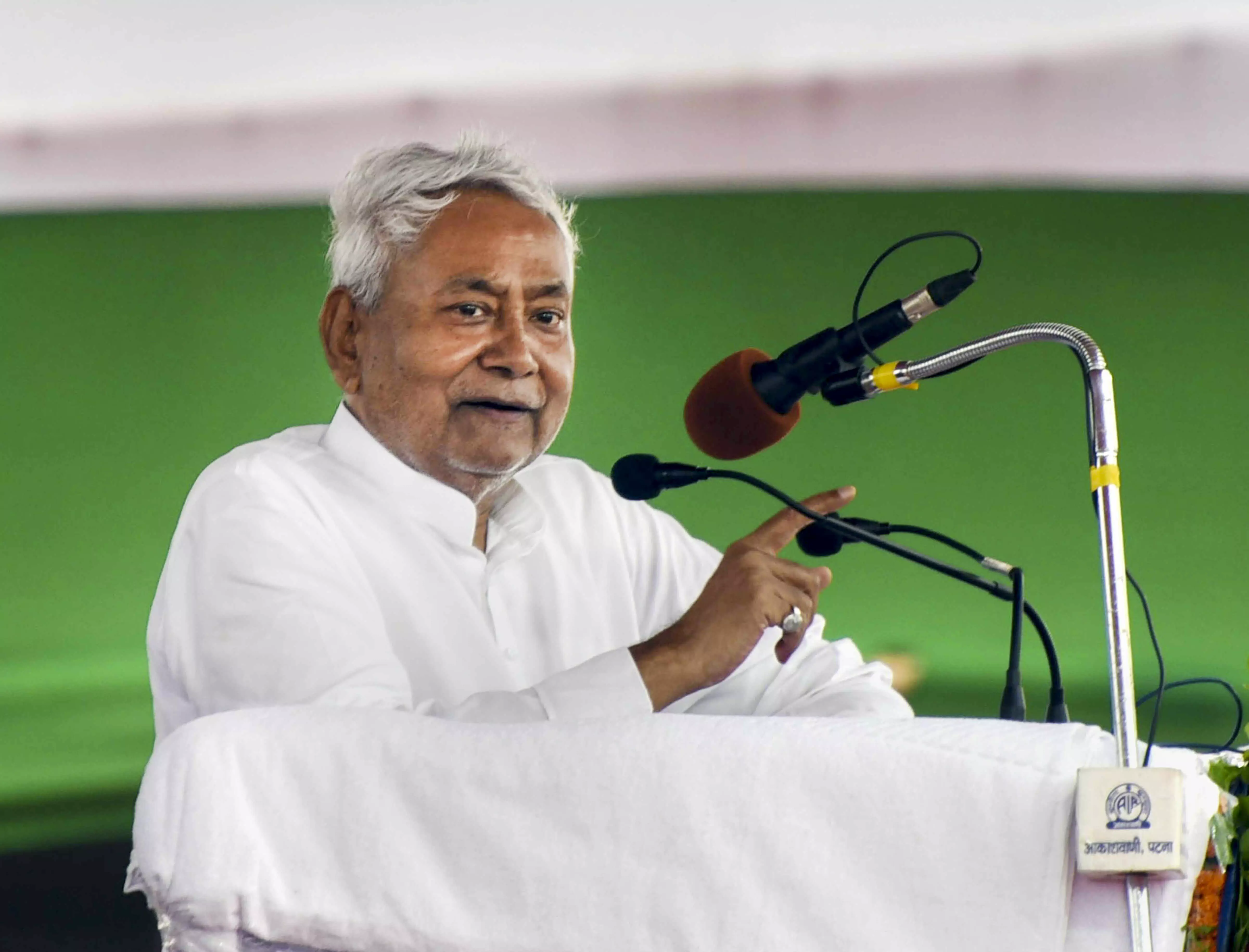 Nitish announces 125 units of free power to all households ahead of Bihar assembly polls Nitish announces 125 units of free power to all households ahead of Bihar assembly polls