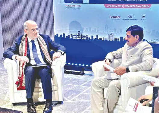 CM Yadav pitches MP as global investment destination in Spain CM Yadav pitches MP as global investment destination in Spain