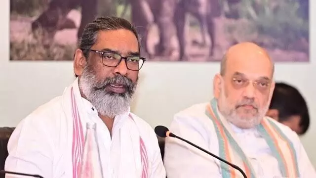 Waive Rs 13,300 cr dues for CRPF deployment for anti-Naxal ops in Jkhand: Soren writes to Shah Waive Rs 13,300 cr dues for CRPF deployment for anti-Naxal ops in Jkhand: Soren writes to Shah