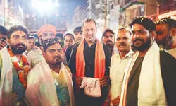Social Welfare Min greets Kanwariyas in Rohini, highlights historic arrangements