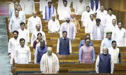 Parliament Monsoon Session: Lok Sabha MPs pay tribute to Pahalgam terror attack, AI-171 crash victims