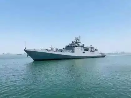GRSE launches last of 8 anti-submarine warfare ships for Indian Navy GRSE launches last of 8 anti-submarine warfare ships for Indian Navy