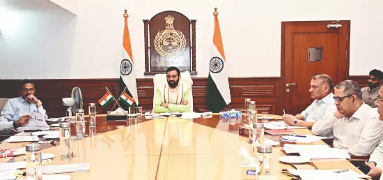 Haryana Chief Minister Saini orders priority repair of inter-state roads