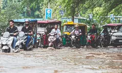 Rain, rituals, road mayhem: Capital chokes amid Kanwar rush, flooding