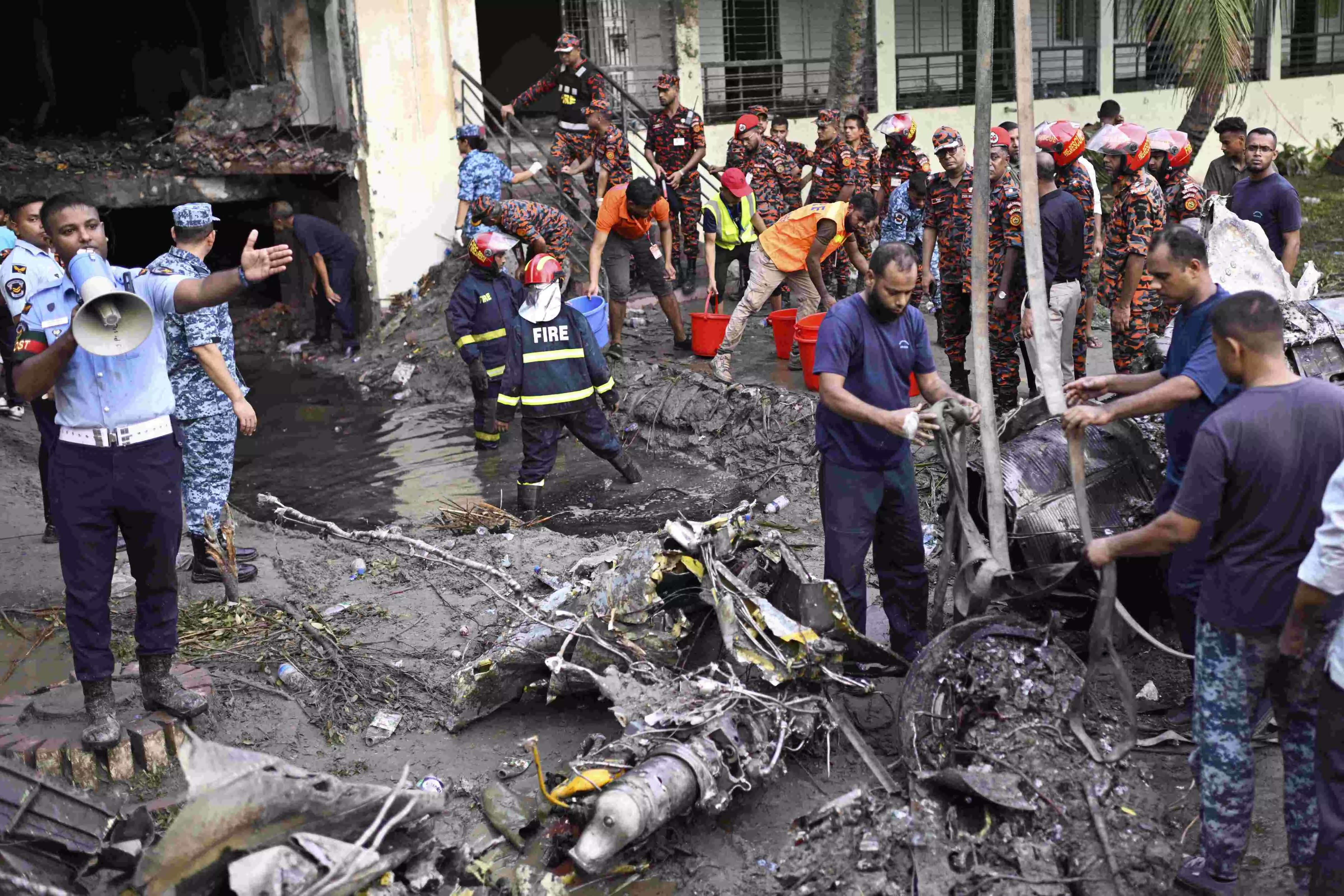 Students protests to demand accurate info as Bangladesh school jet crash toll rises to 31 Students protests to demand accurate info as Bangladesh school jet crash toll rises to 31