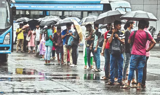 Wet spell: Cyclonic system to trigger heavy rain across South Bengal Wet spell: Cyclonic system to trigger heavy rain across South Bengal