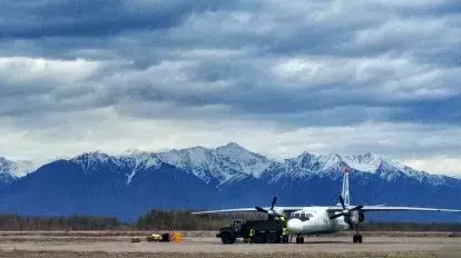 Russian plane with 50 on board crashes after disappearing from radar