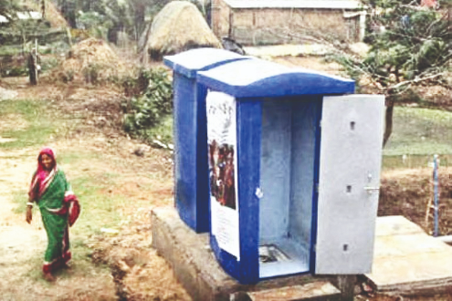 Govt survey says over  95% rural households  have access to toilets