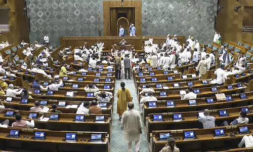 Both houses of the Parliament adjourned amid Opposition protests