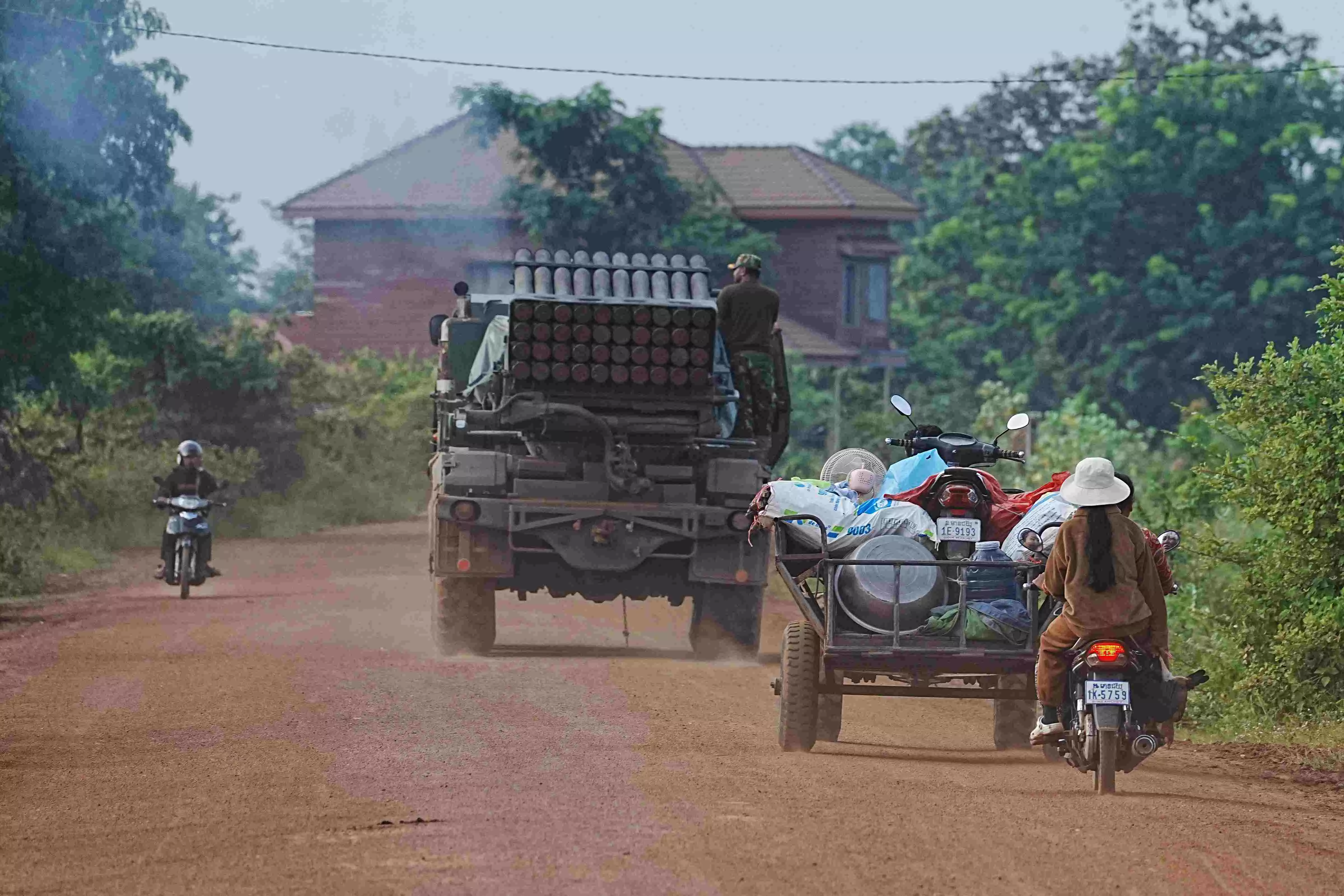Thailand launches airstrikes on Cambodia as border clashes leave at least 14 dead