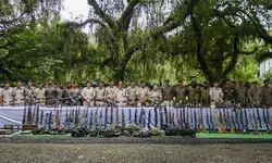 90 firearms, 728 ammunition, explosives seized from 5 districts of Imphal Valley