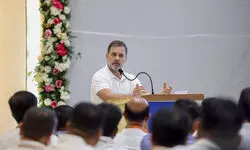 Gujarat Cong camp: Rahul blames biased umpire EC for poll defeats; slams BJP-RSS control
