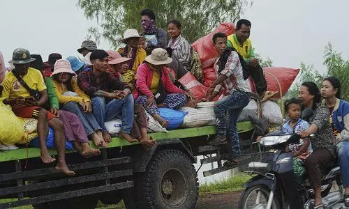 Cambodia calls for ‘immediate ceasefire’ as thousands flee their homes amid border clash with Thailand