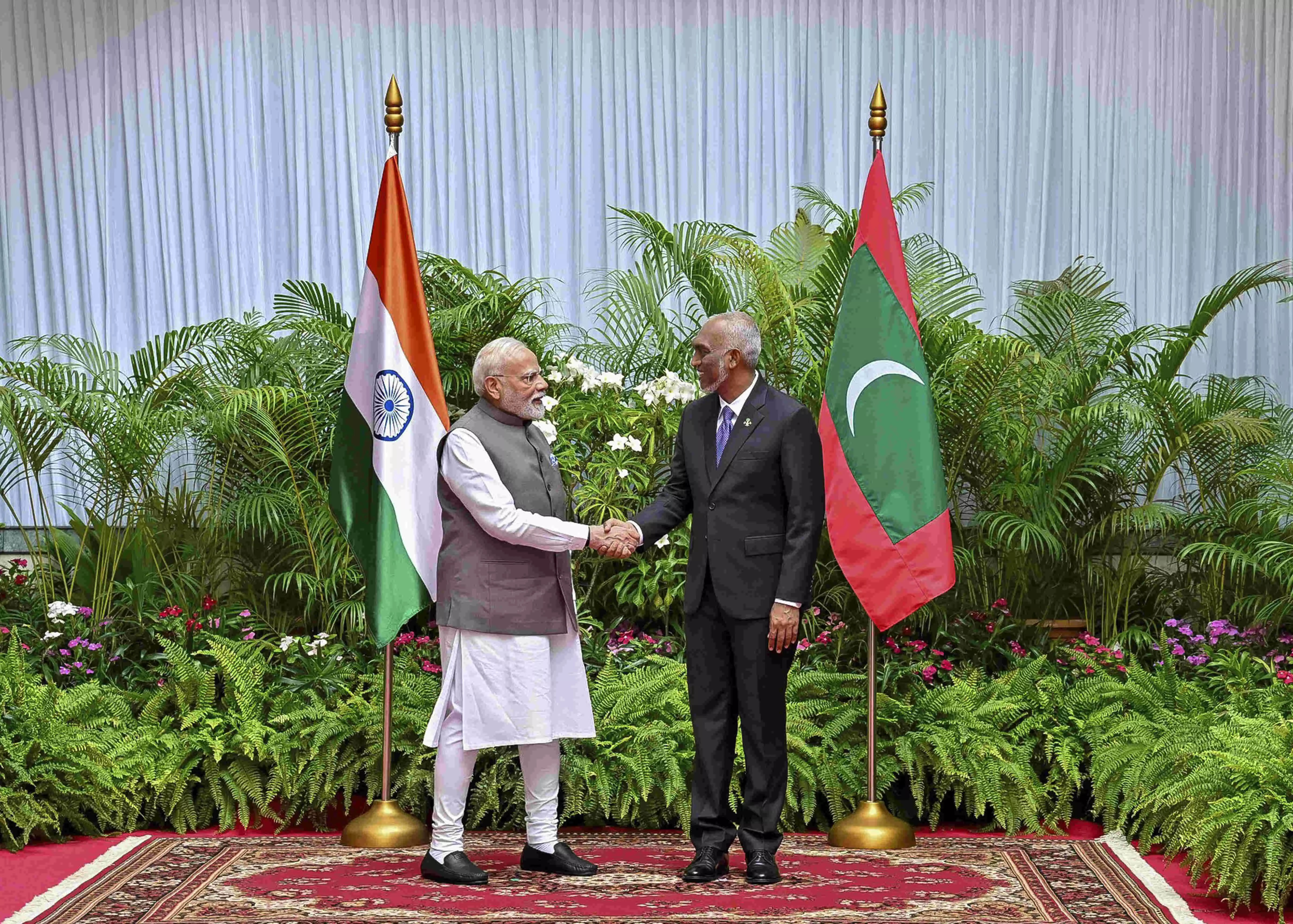 India looks forward to boosting ties with Maldives, committed to support capacity building: PM Modi