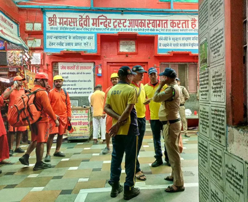 6 dead, 28 injured in stampede at Haridwars Mansa Devi temple; magisterial probe ordered 6 dead, 28 injured in stampede at Haridwars Mansa Devi temple; magisterial probe ordered