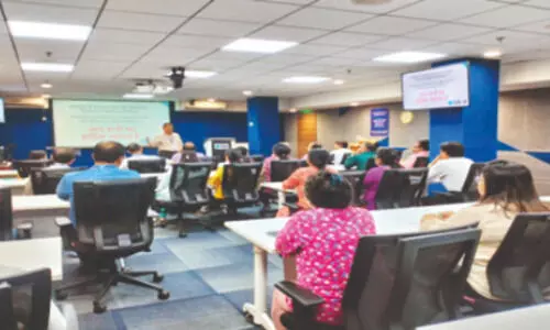 Functional Hindi training  prog held at SBI Kolkata