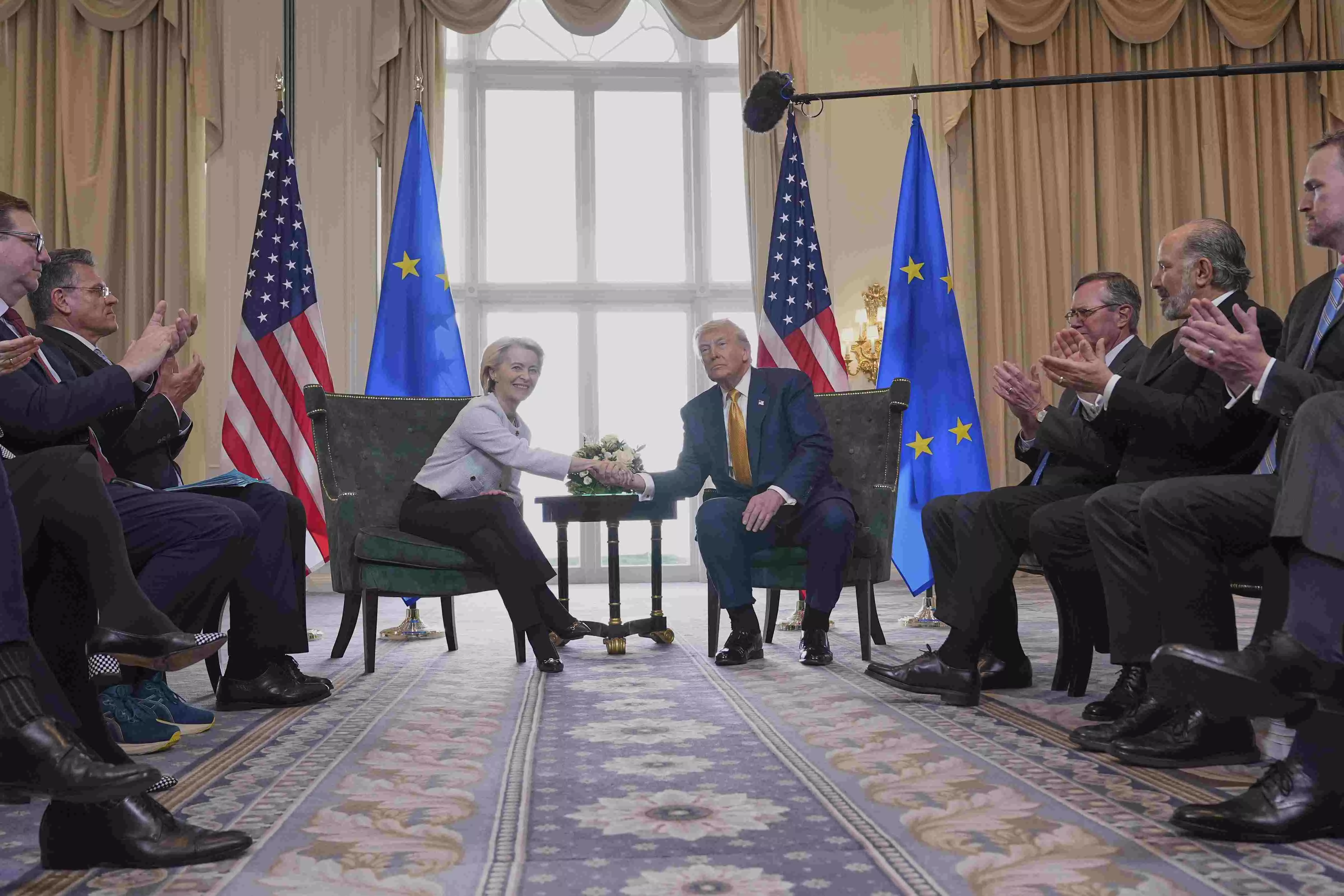 US-EU deal sets 15% tariff on most goods, averts threat of trade war with global shock