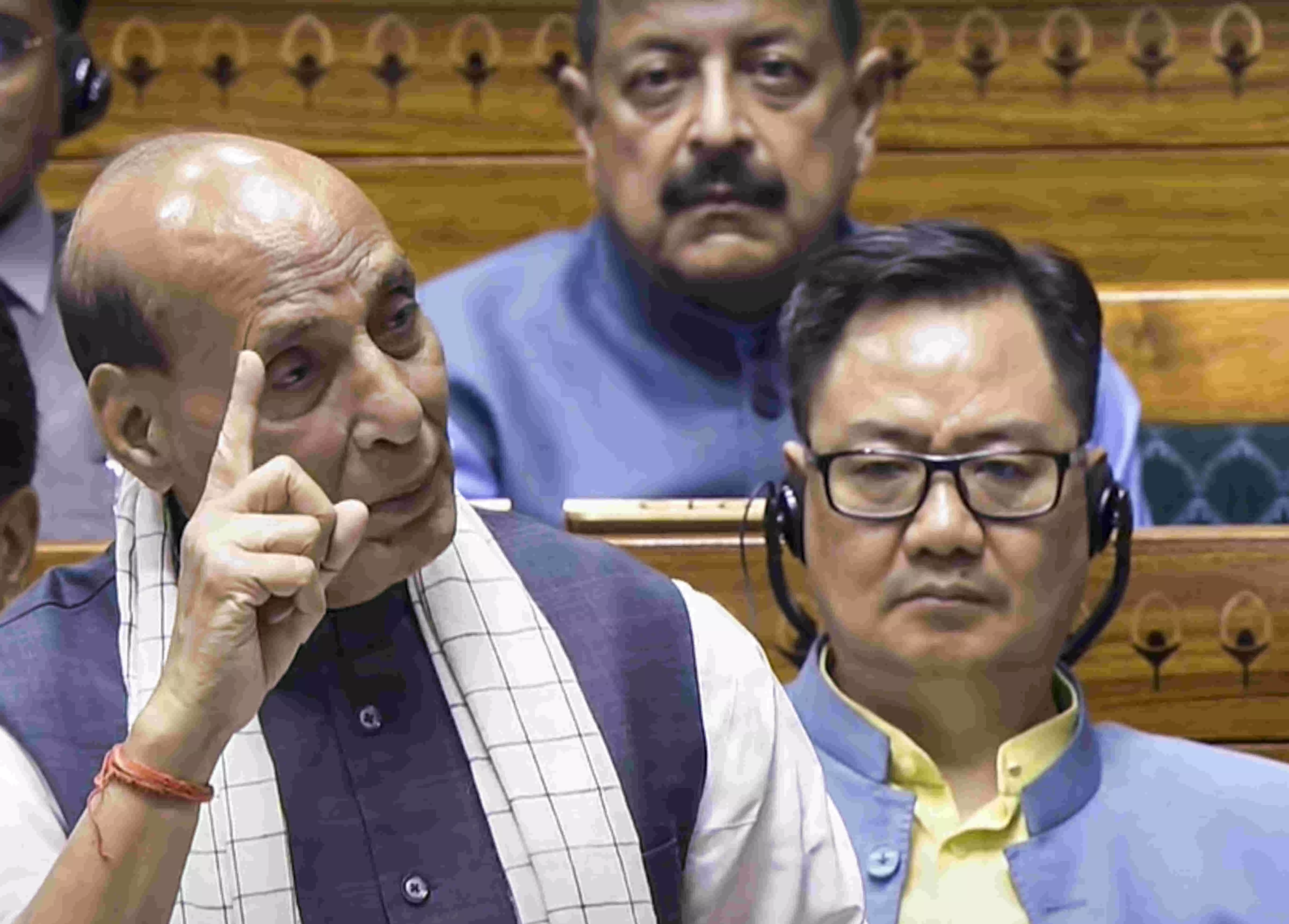 Three terrorists who carried out Pahalgam attack killed: Rajnath Singh in RS Three terrorists who carried out Pahalgam attack killed: Rajnath Singh in RS