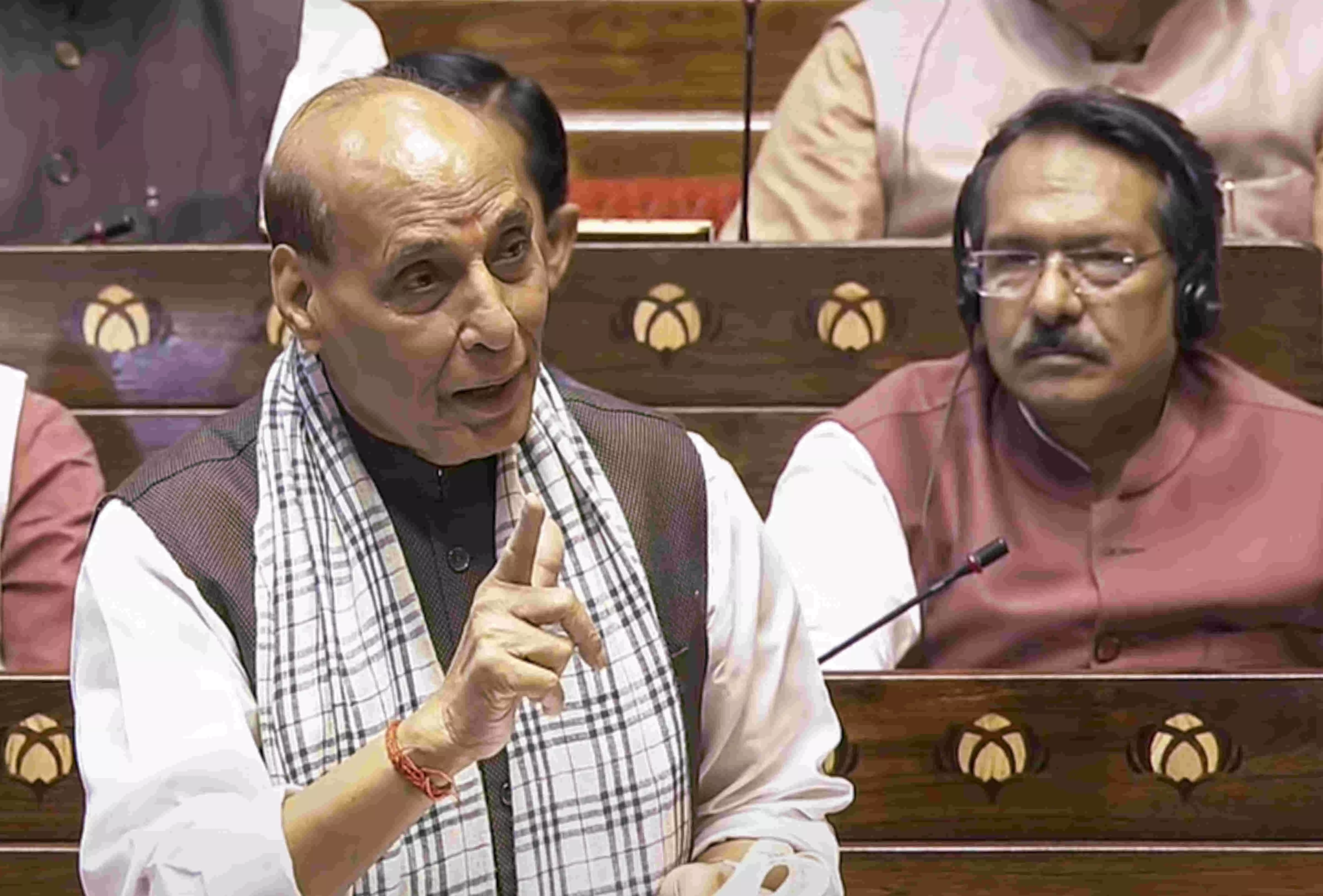 If Pak not able to take action against terrorism, India can help: Rajnath Singh If Pak not able to take action against terrorism, India can help: Rajnath Singh
