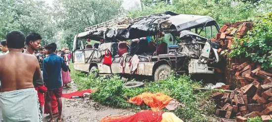 J’khand: 6 Kanwariyas killed, 29 injured in 2 road accidents