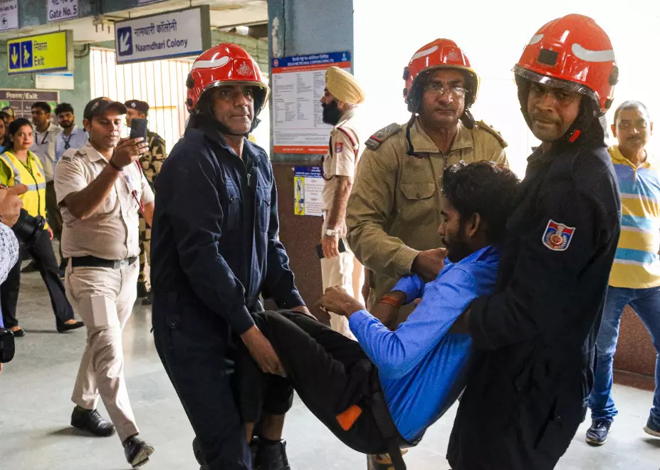 Mock drill checks Delhis preparedness for earthquake, industrial accidents Mock drill checks Delhis preparedness for earthquake, industrial accidents