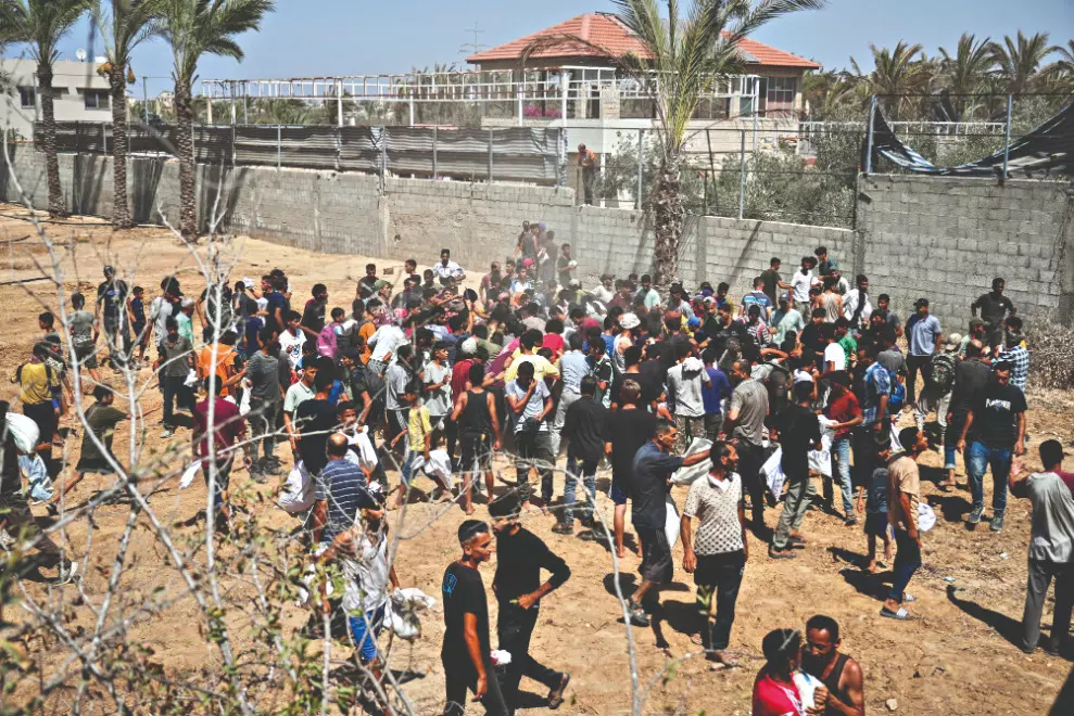US envoy visits aid site in Gaza run by Israeli-backed group US envoy visits aid site in Gaza run by Israeli-backed group
