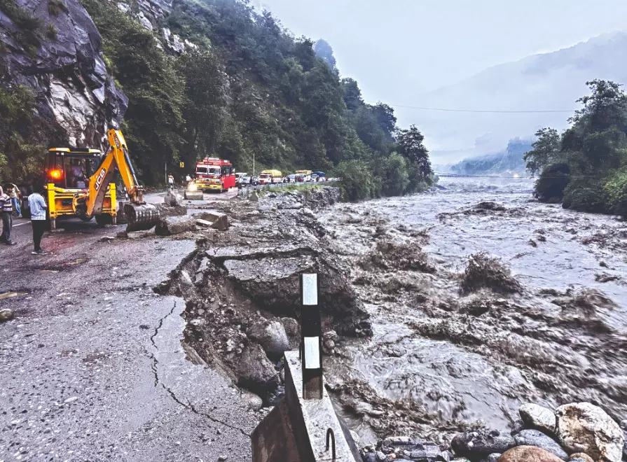 Rain fury: About 285 roads closed in Himachal Pradesh