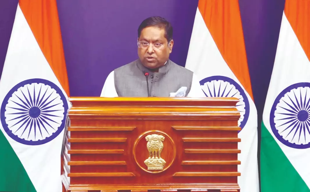 Tariffs won’t deter progress in India-US relations, says MEA Tariffs won’t deter progress in India-US relations, says MEA