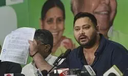 Tejashwi alleges name missing from Bihar draft electoral rolls