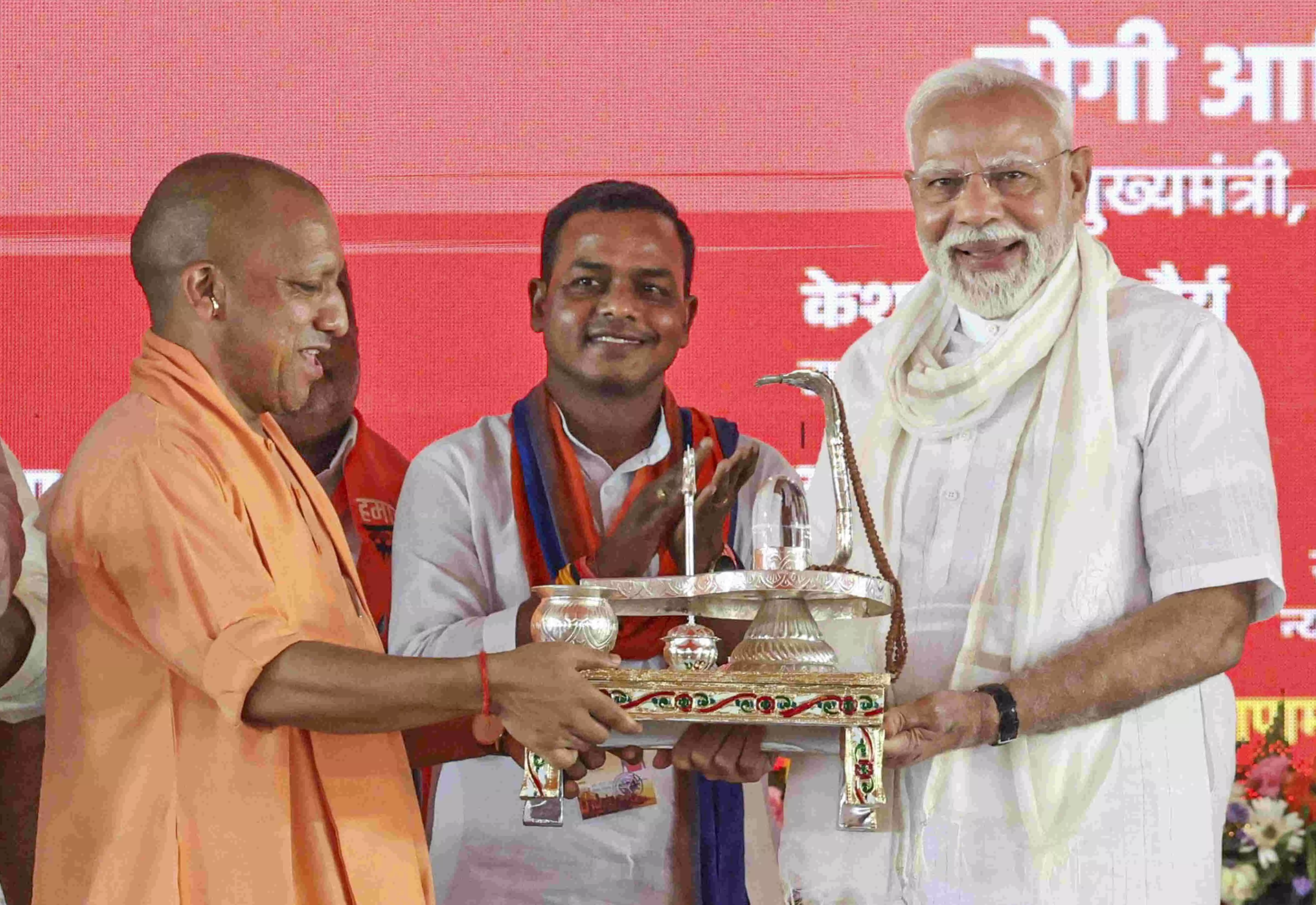 PM Modi launches multi-crore development projects in Varanasi PM Modi launches multi-crore development projects in Varanasi