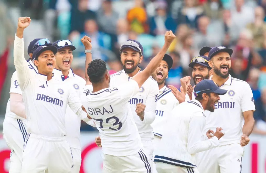India pull off The Oval stunner