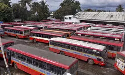 Bus services hit as transport workers begin strike across Karnataka, passengers stranded