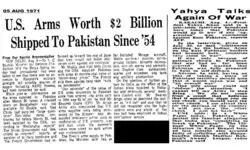 Indian army recalls details of $2 billion US-Pak arms deal before 1971 war