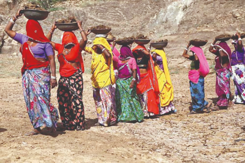 MGNREGS person-days between May to August down compared to last year