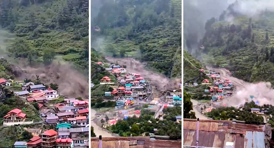 Flashflood havoc in Uttarakhand: houses buried, scores trapped and at least four killed Flashflood havoc in Uttarakhand: houses buried, scores trapped and at least four killed