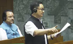 Bihar SIR cannot be discussed in House as matter before Supreme Court: Rijiju in Lok Sabha