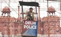 Delhi on High Alert: 10,000 cops, snipers, tech guard I-Day run-up Delhi on High Alert: 10,000 cops, snipers, tech guard I-Day run-up