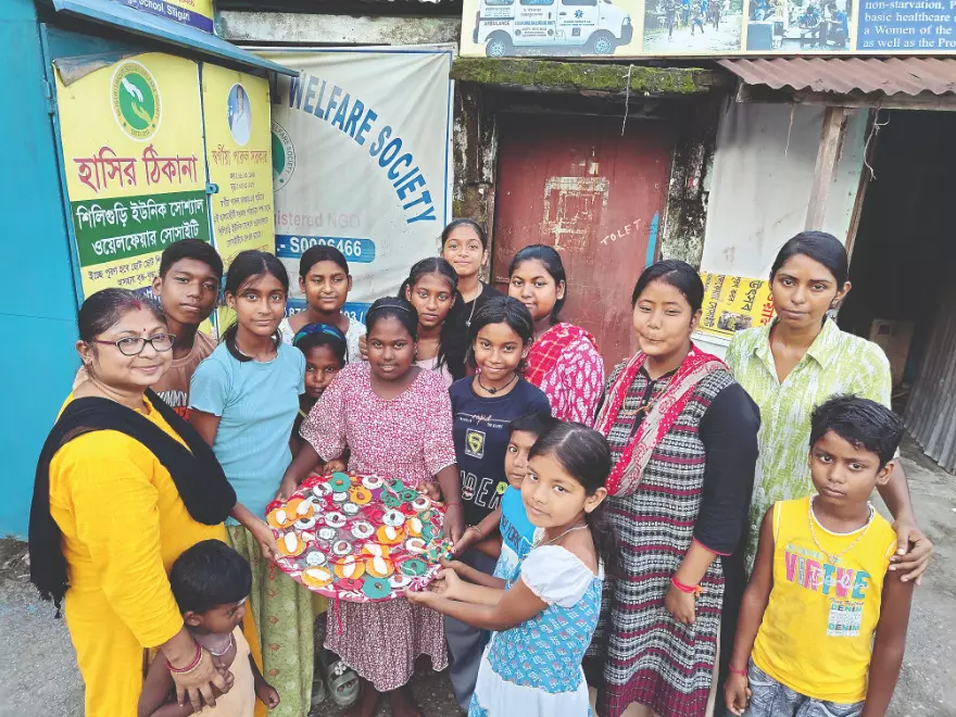 Siliguri kids craft ‘green rakhis’ with tree plantation message