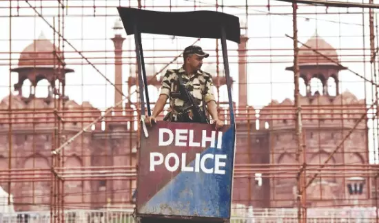 Delhi on High Alert: 10,000 cops, snipers, tech guard I-Day run-up