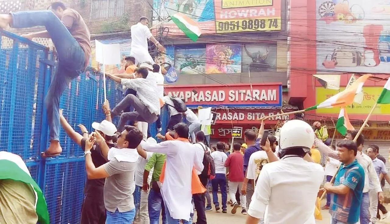 BJP resorts to mobocracy, chaos in the name of justice: TMC BJP resorts to mobocracy, chaos in the name of justice: TMC