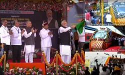 PM Modi flags off three Vande Bharat Express trains in Bengaluru