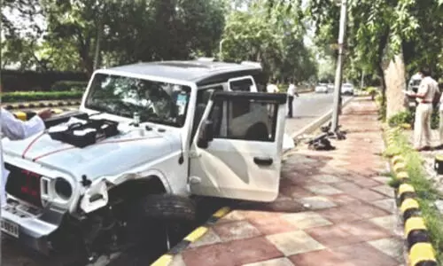 Chanakyapuri: SUV runs over two; one dead, another critical