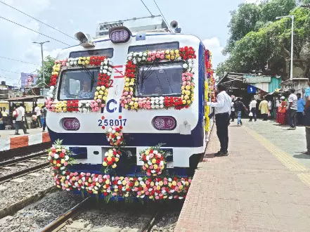 Eastern India’s first fully AC local train between Sealdah & Ranaghat flagged off