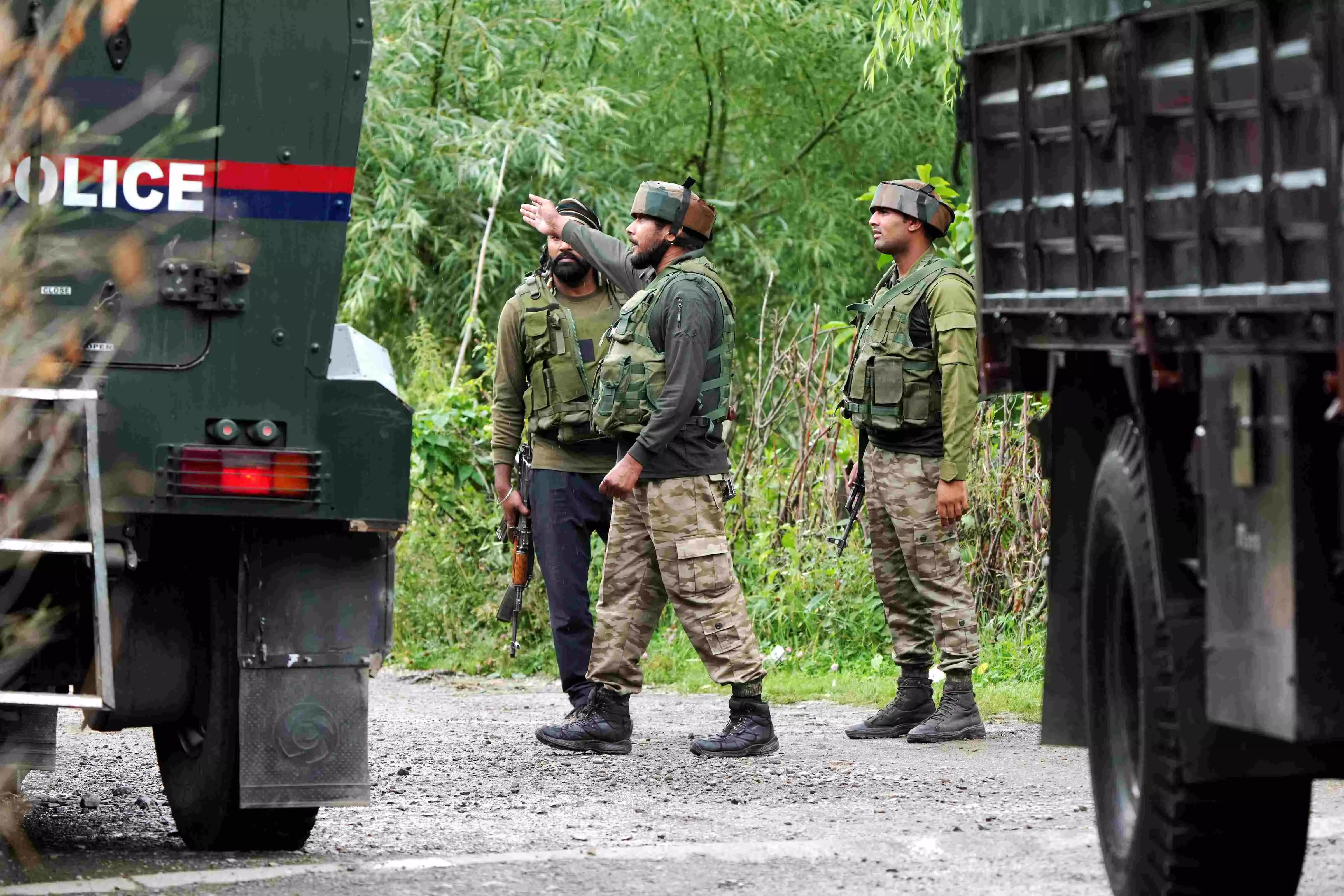 Security operation to neutralise terrorists enters second day in J-Ks Kishtwar