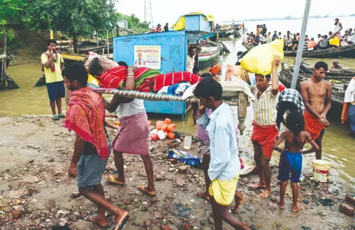 Over 17 lakh affected by floods in Bihar, rescue operations underway Over 17 lakh affected by floods in Bihar, rescue operations underway